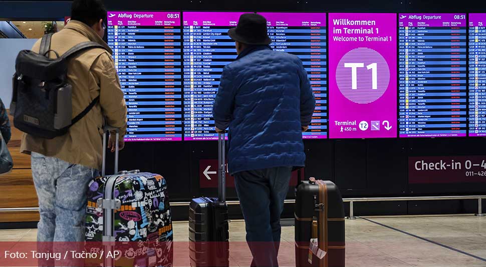 Na aerodromu "Berlin-Brandenburg" otkazani svi letovi