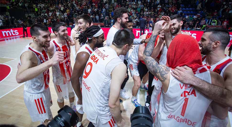 Crvena zvezda "razbila" Monako u Beogradu