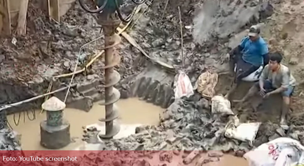 Dječak peti dan zarobljen u betonskom stubu dubokom 35 metara (VIDEO)