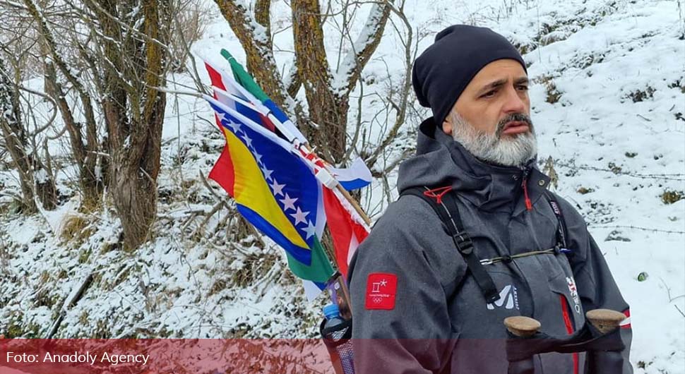 Srbi sa KiM ugostili Envera koji pješači do Meke