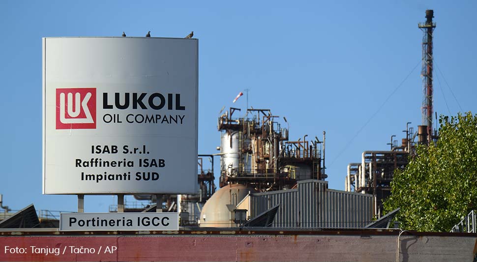 "Lukoil" prodao rafineriju na Siciliji