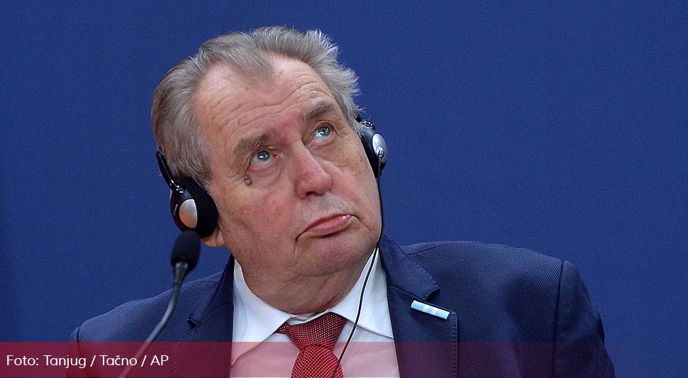 Zeman: Za prelet NATO aviona tokom bombardovanja Srbije sam se namjerno izvinio u Pragu