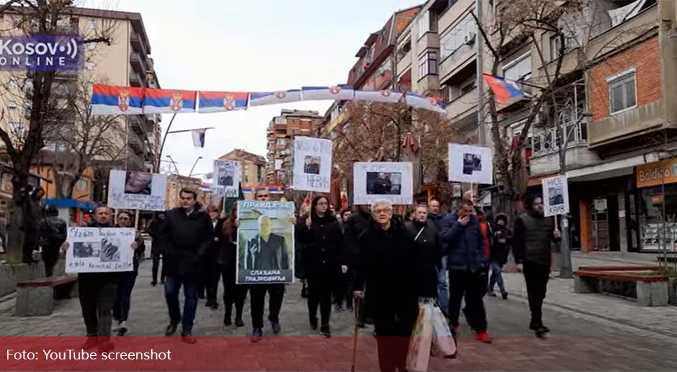 Protest u Sjevernoj Mitrovici: Uhapšeni policajac Slađan Trajković nije kriv