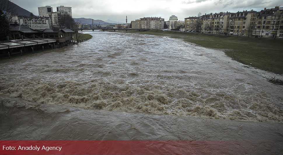 Većina vodotoka u BiH u stagnaciji, u porastu Neretva i Trebižat