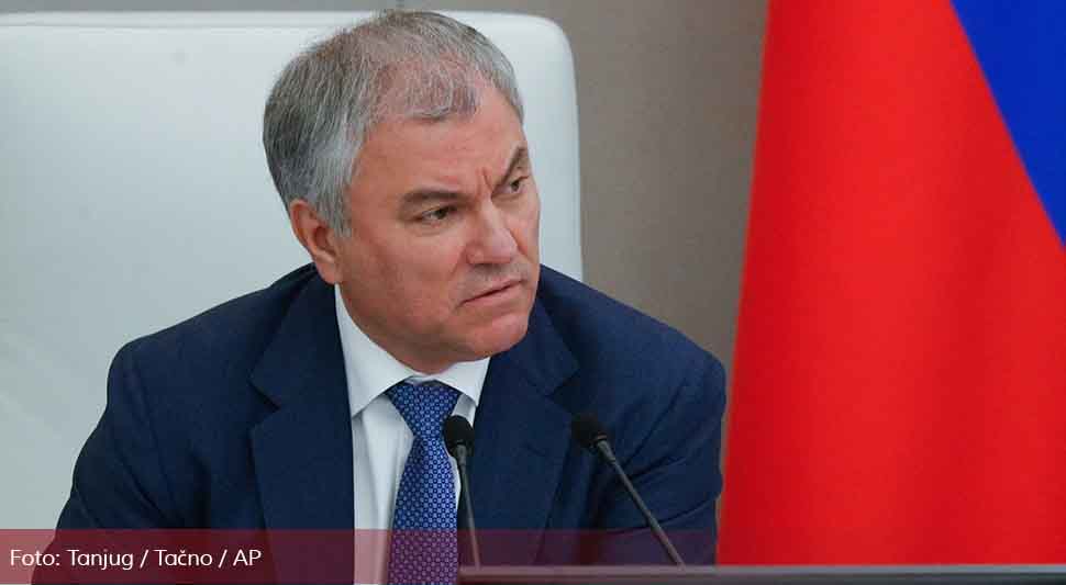 Володин: Украјина осуђена на капитулацију или нестајање