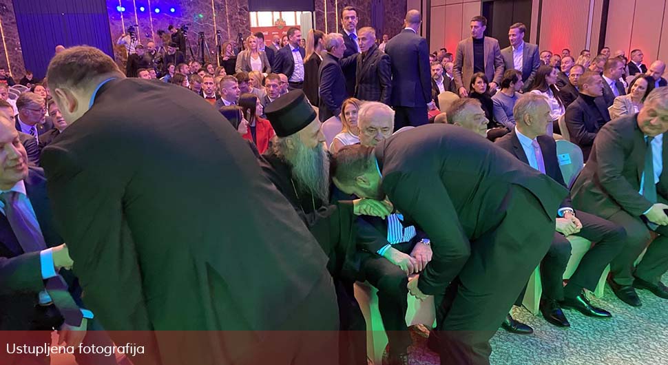 Beograd: Vico Zeljković u društvu Aleksandra Čeferina