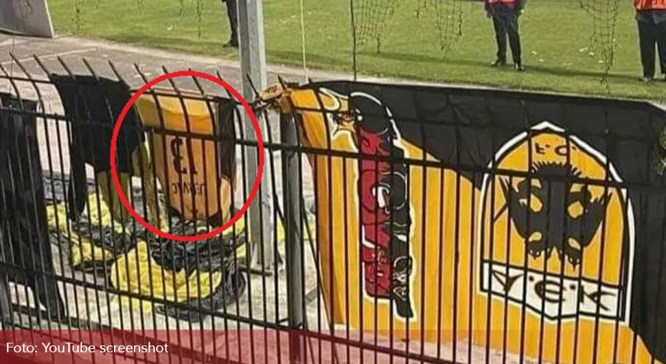 Odvratno: Navijači PAOK-a spalili dres preminulog srpskog košarkaša