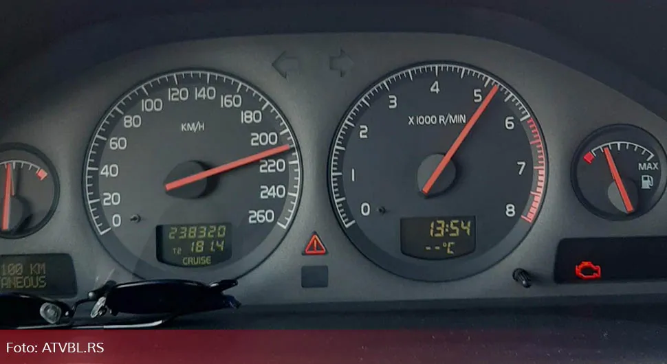 Zaustavio ga presretač: Dozvoljeno 80, mladić iz BiH vozio 203 km/h