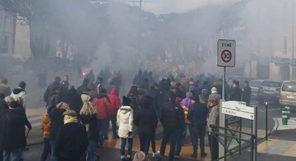Masovni štrajkovi širom Francuske
