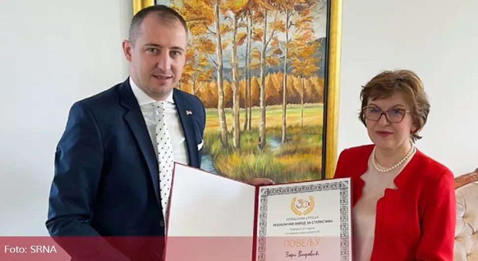 Zori Vidović povelja za izuzetne zasluge