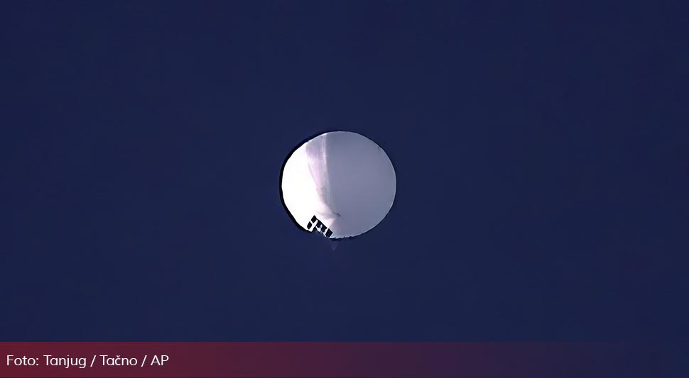 Kineski balon prikupio obavještajne podatke?