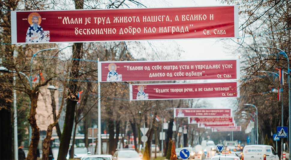 Izreke Svetog Save na bilbordima u Banjaluci pogrešno citirane, neprovjerene, izmišljene