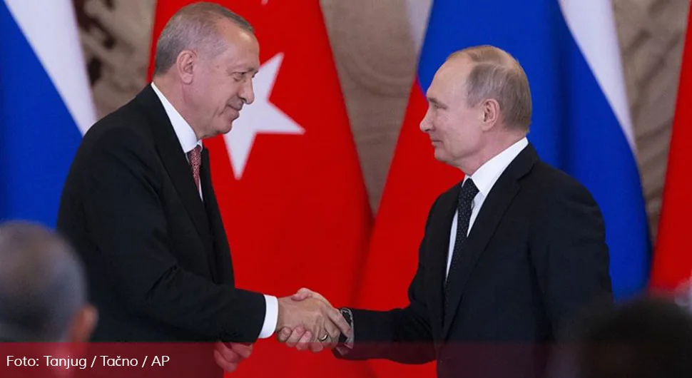 Putin čestitao rođendan Erdoganu