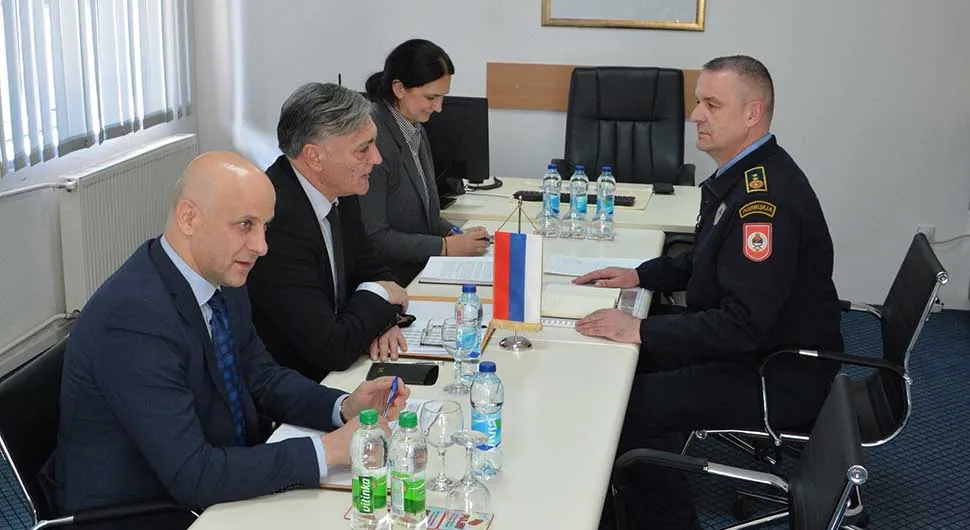 Karan i Kostrešević u PU Mrkonjić Grad: Stanje bezbjednosti zadovoljavajuće