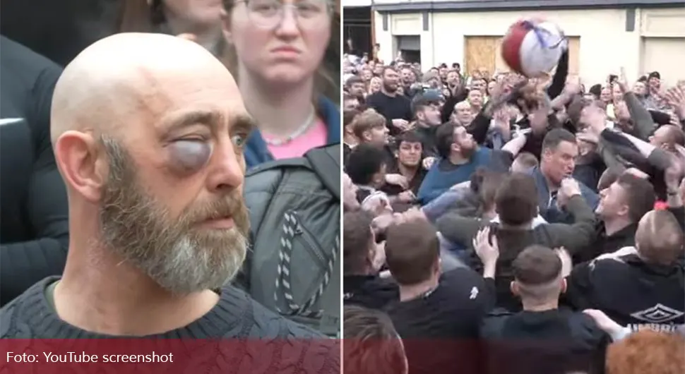 Masovna "makljaža" na ulici, obezbjeđenje samo posmatralo - VIDEO