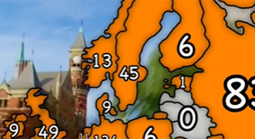 Mapa koja prikazuje koliko milijardera živi u kojoj zemlji