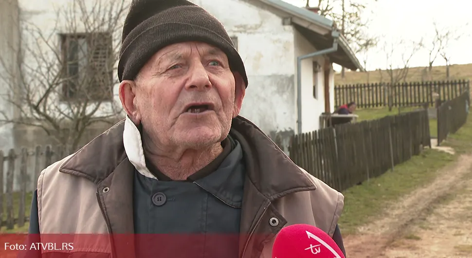 Spali Stričići Petra Kočića na Petra Regodića: Sa 86 godina bori se za bolje uslove u selu