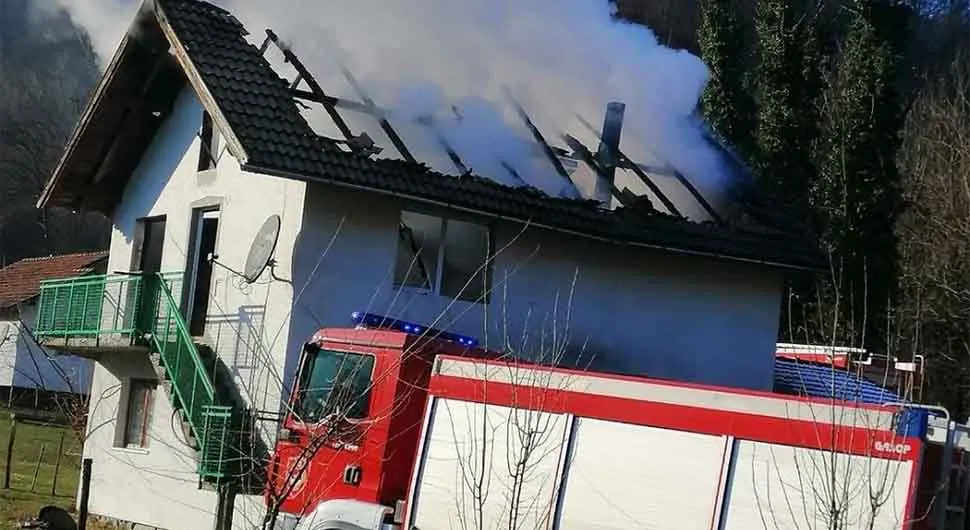 Vatra progutala kuću četvoročlane porodice