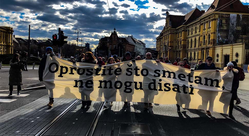 Održan protest zbog smrti Matijanića: "Vili, odlazi"