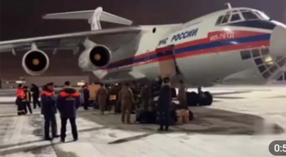 Ruski spasioci se vratili iz misije spašavanja ljudi