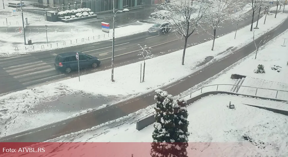 Otežan saobraćaj zbog ugaženog snijega, potreban oprez