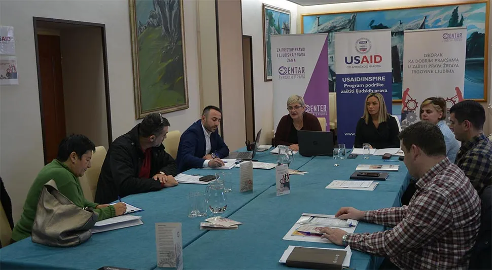 U Trebinju prvi sastanak Regionalnog monitoring tima za borbu protiv trgovine ljudima