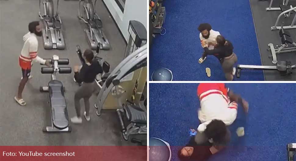 Dramatični video: Pokušao je zgrabiti, ona mu uzvratila batinama i pobjegla