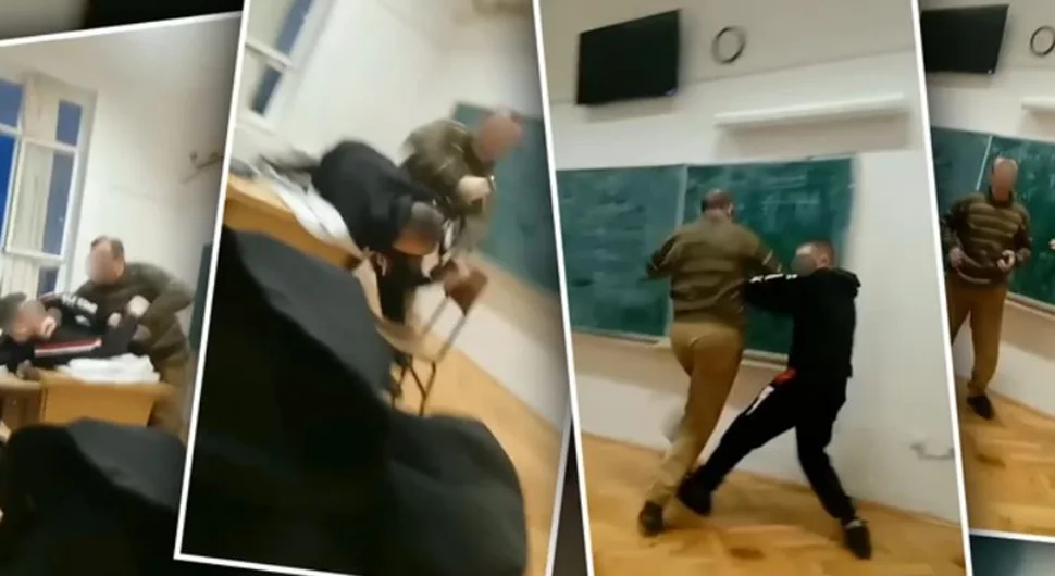 Tuča na času: Profesor matematike suspendovan, postupak i protiv đaka