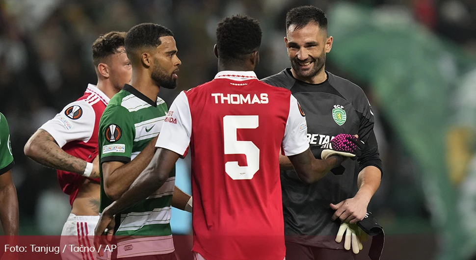 Arsenal izvukao remi na drilu u Lisabonu
