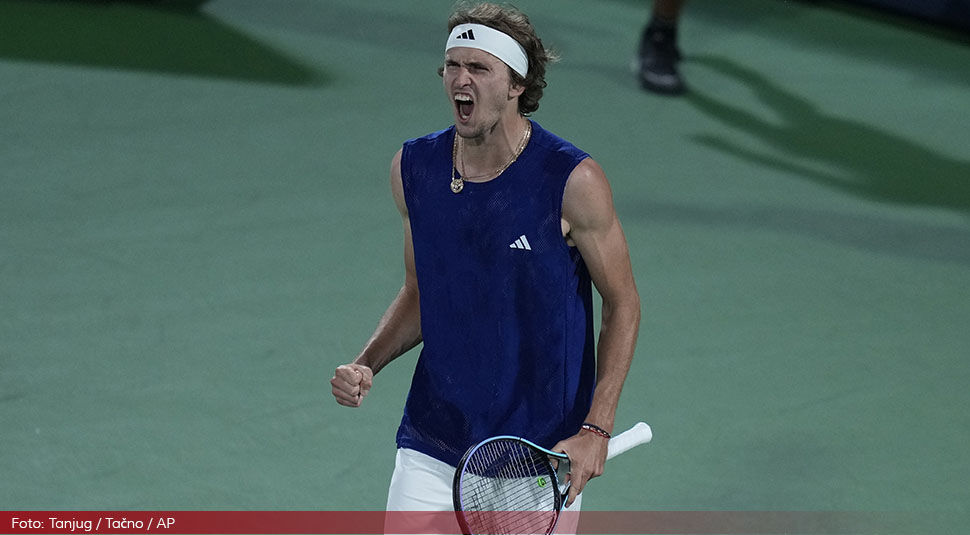 Zverev u polufinalu Dubaija