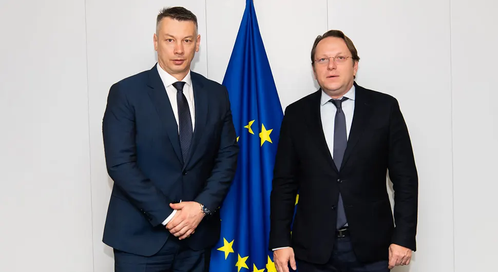 Sastanci ministra Nešića sa komesarima EU Varheljijem i Johanson