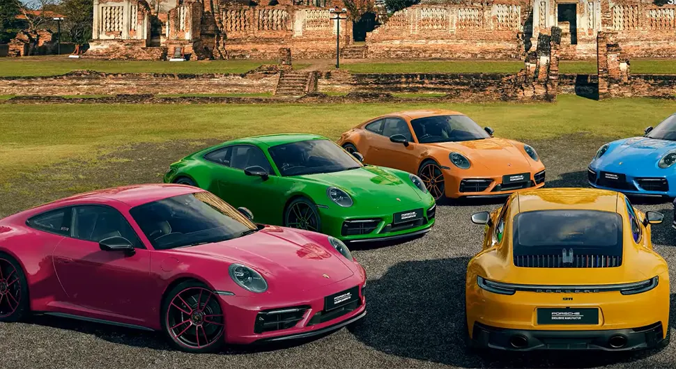 Porsche Carrera u svim bojama, možete odabrati svoju "srećnu nijansu"