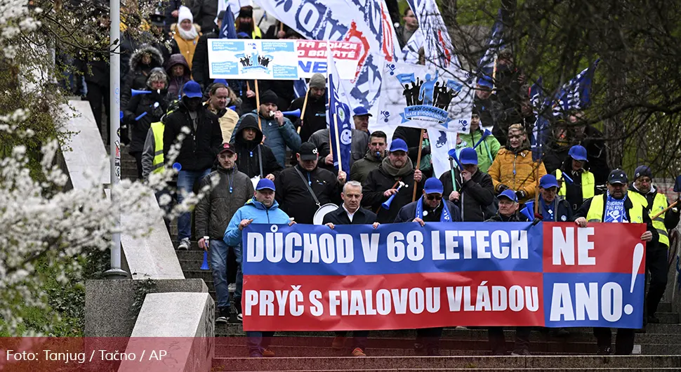 Česi protestuju zbog namjere vlade da poveća granicu za penzionisanje