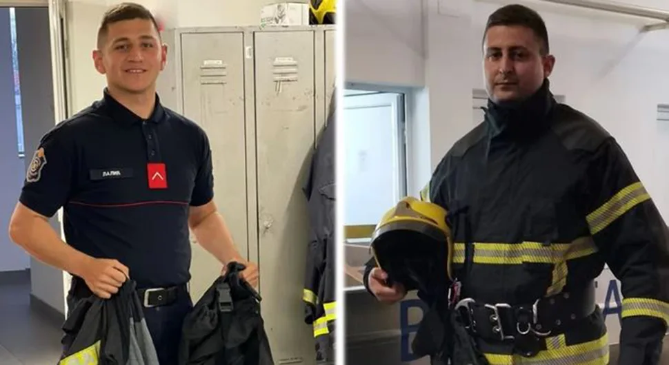 Spasili dječaka (3) sigurne smrti: Odlikovani hrabri vatrogasci Saša i Andrija