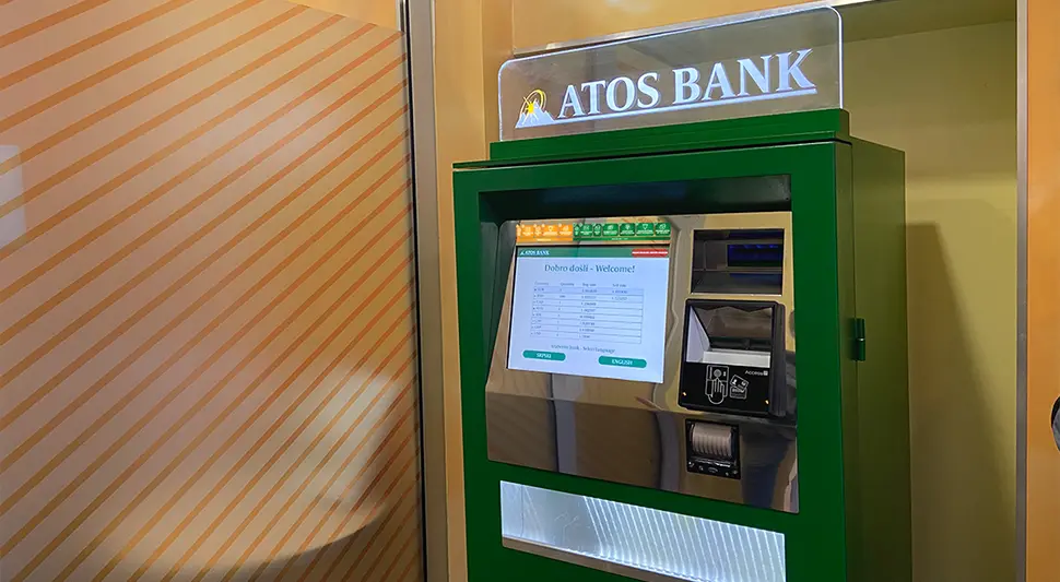 Automatska mjenjačnica ATOS banke jedinstveno rješenje na tržištu