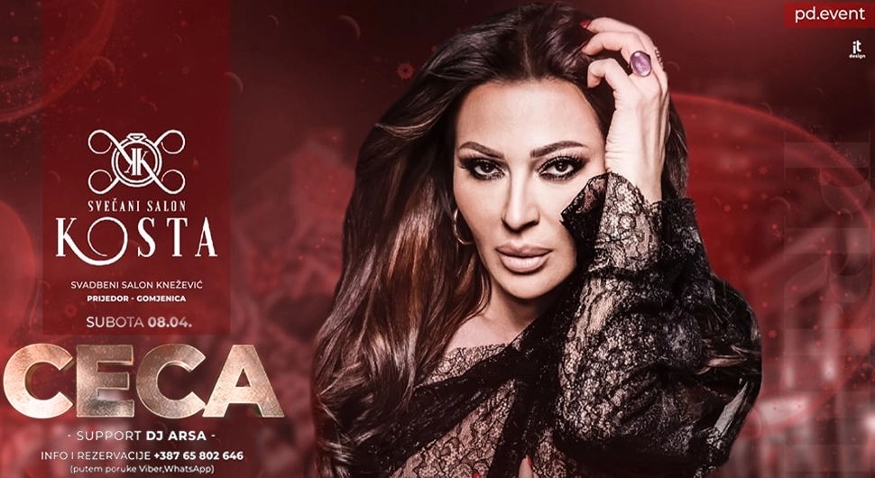 Koncert godine Svetlane Cece Ražnatović u Prijedoru