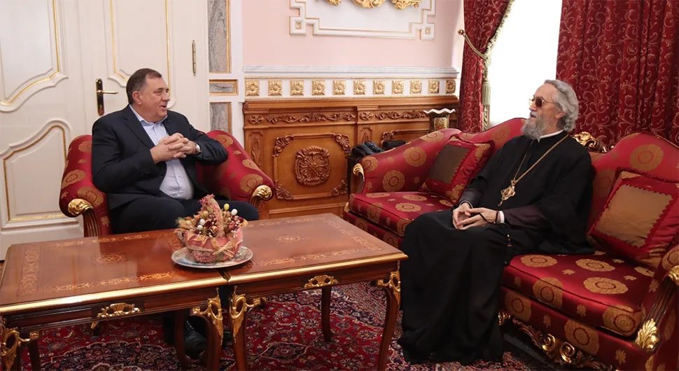 Dodik sa Jefremom: Odnos vlasti i SPC nikad nije bio bolji