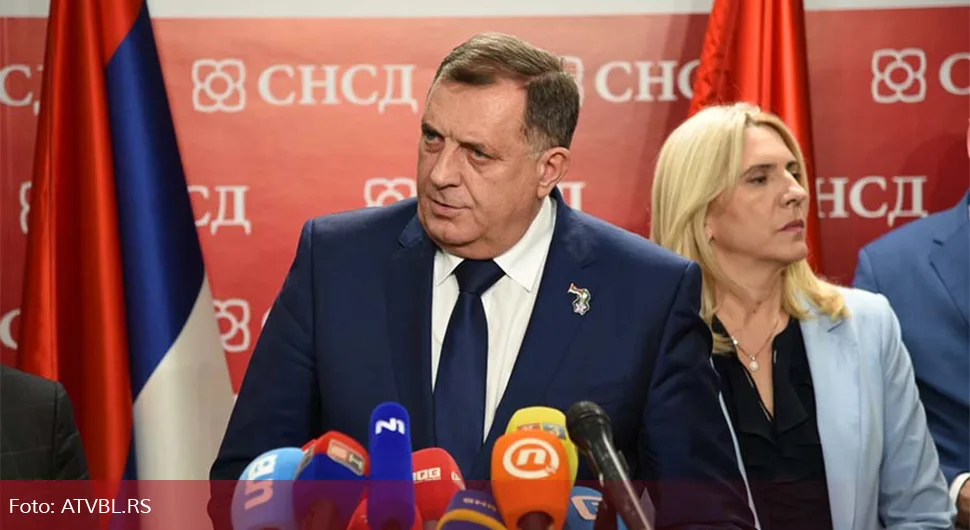 Dodik na tribini koalicije "Pokrenimo Bijeljinu"