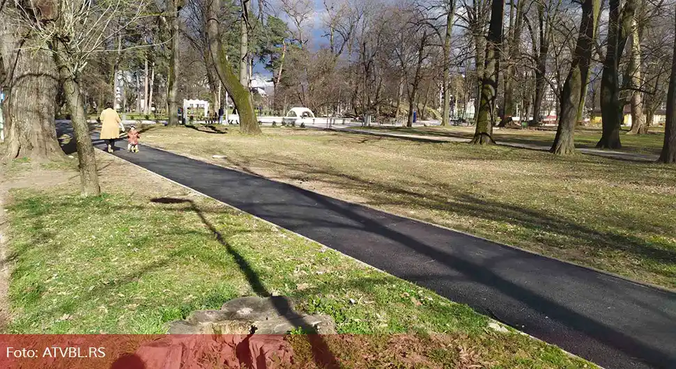 Park "Mladen Stojanović" dobija tartan stazu