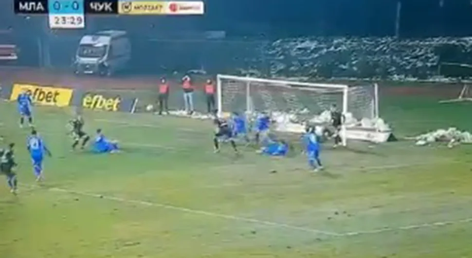 Jeziva povreda golmana Mladosti - UZNEMIRUJUĆE!