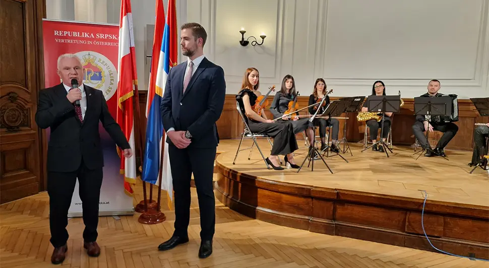 Svečani prijem u Predstavništvu Srpske u Beču: "Nastavićemo sa njegovanjem našeg identiteta"