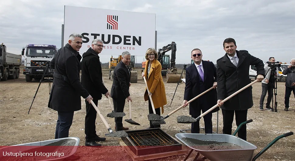 Položen kamen temeljac za izgradnju STUDEN Business Center u Brčkom