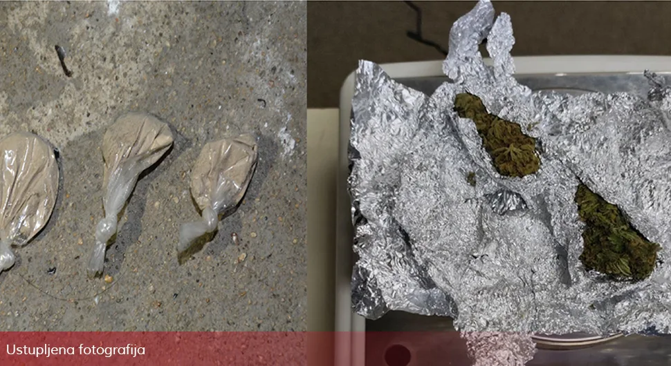 Uhapšen dvojac, oduzeti heroin i marihuana