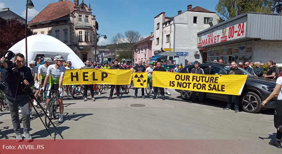 "Una je život, stop nuklearnom otpadu" Snažna poruka sa starta trke "Beograd - Banjaluka"
