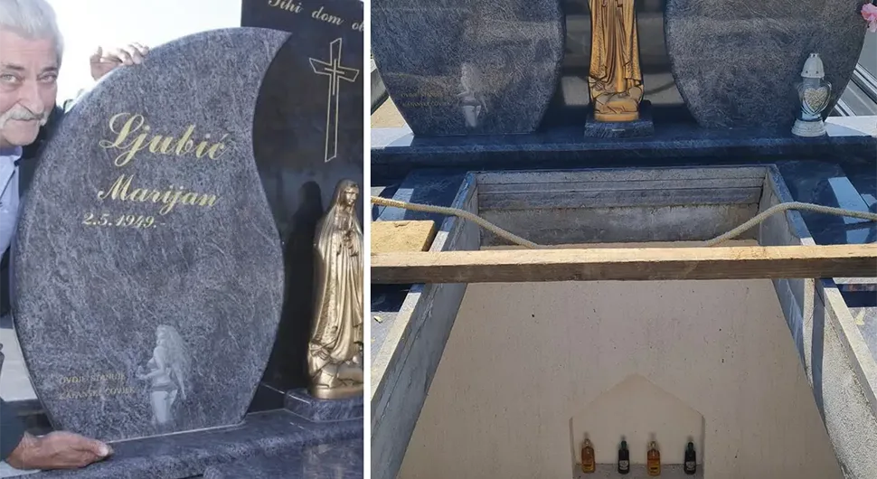 "Ovdje živi kafanski čovjek" - Marijan prije smrti u grob stavio šank