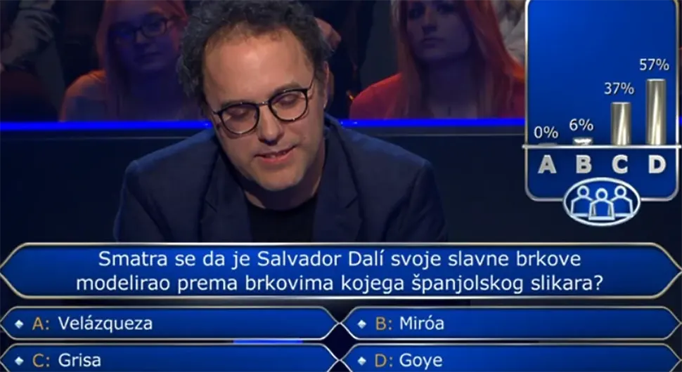 Šou u "Milioneru": Tarik ismijao publiku jer niko nije znao odgovor