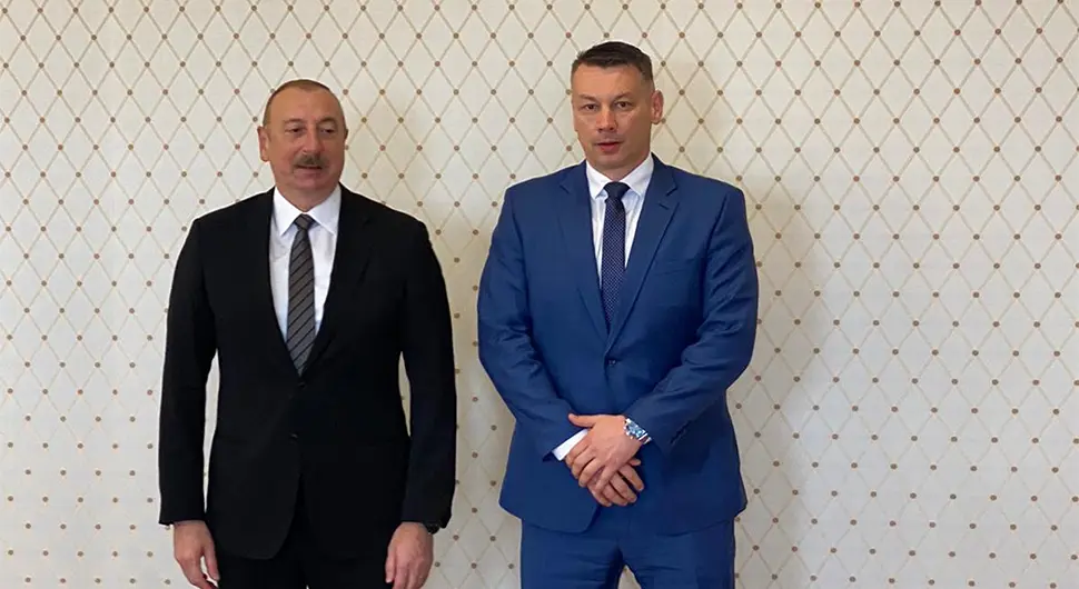 Sastanak Nešića i Alijeva: BiH i Azerbejdžan unaprjeđuju bezbjednosnu i ekonomsku saradnju