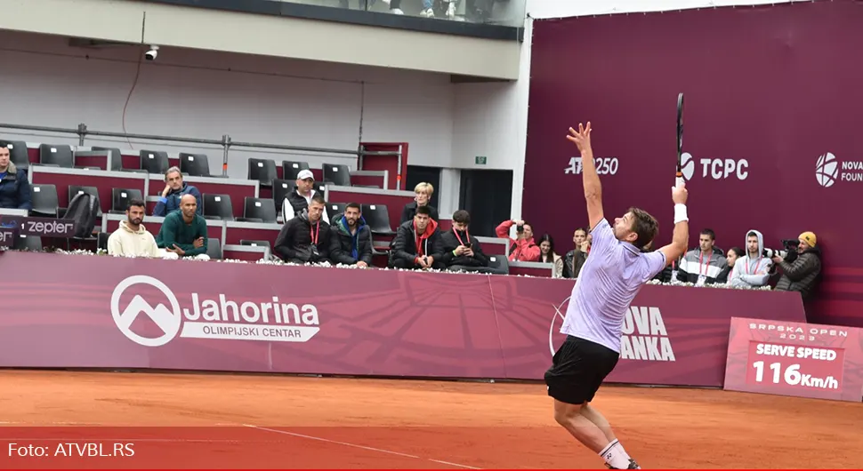 Vavrinka: Hvala Srpska open!