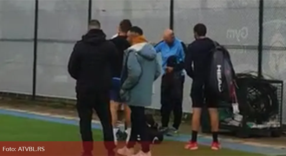 Susret Krajinovića i Ivaniševića u teniskom kompleksu