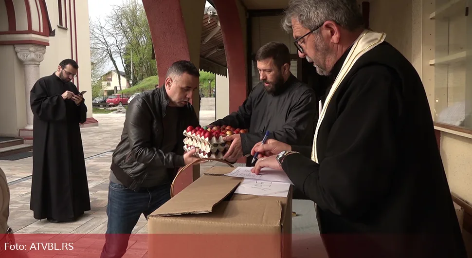 Vaskršnja jaja za pacijente u bolnici i dežurne službe